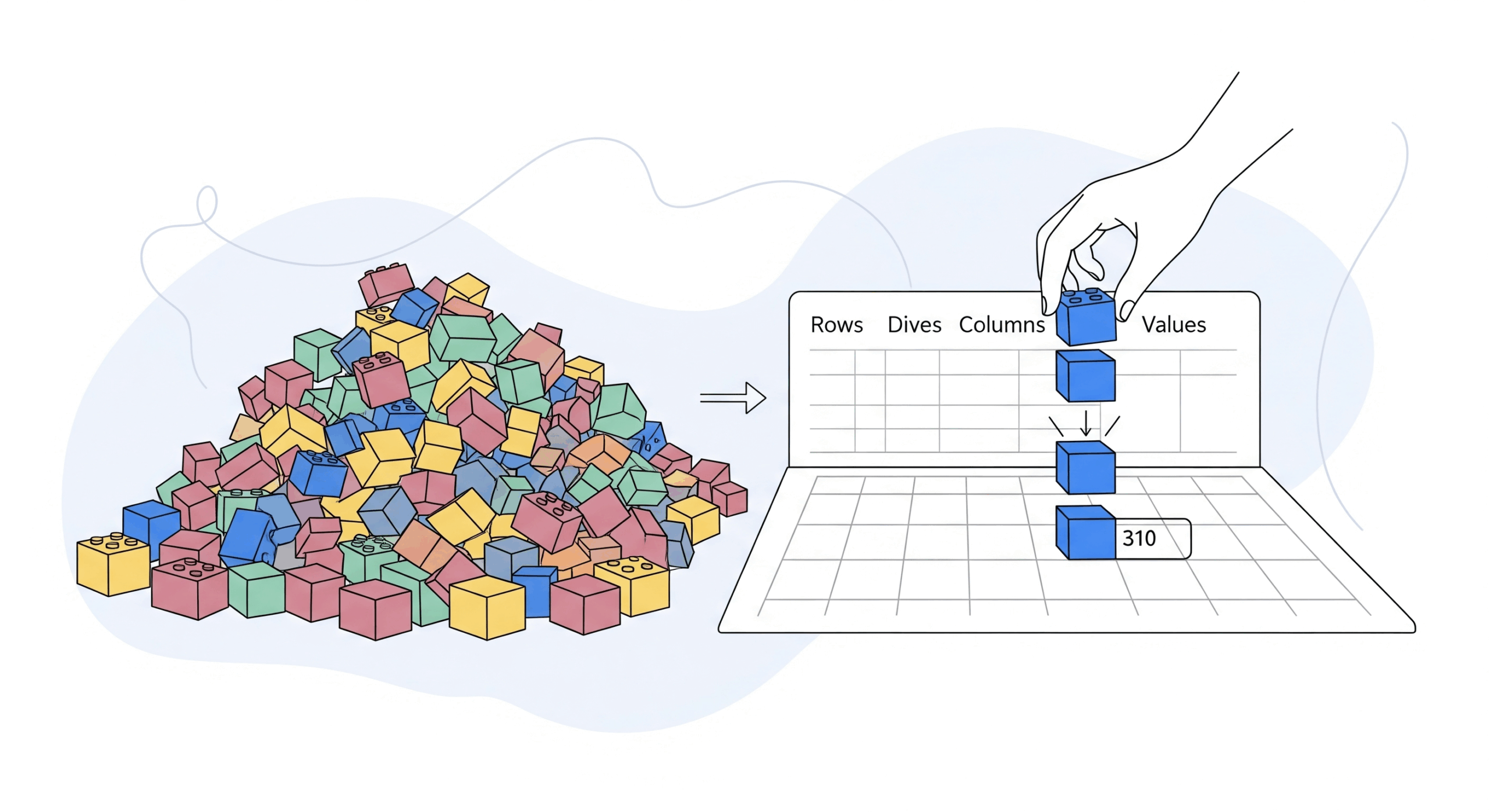 Excel】ピボットテーブルの使い方｜関数いらずでデータ集計を自動化する初心者向けガイド - study by yourself